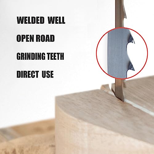 FOXBC 93-1/2 Inch x 3/4 Inch x 4 TPI Bandsaw Blades for Woodworking, fit All 14" Delta/Rockwell, Grizzly, Jet, Rikon, Steel City, General, Ridgid, FOXBC