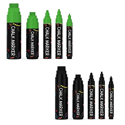 Chalkola Artist Bundle - 5 Green Variety + 5 Black Variety