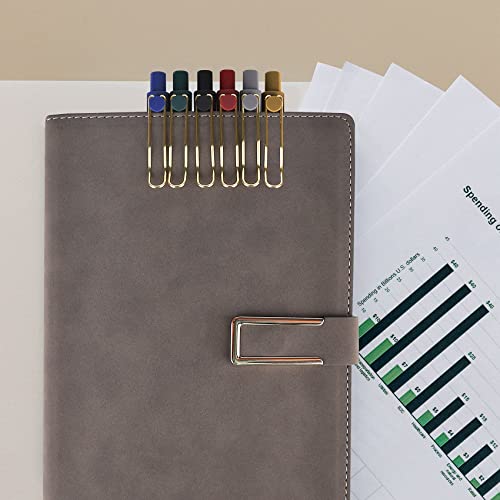 WY WENYUAN Writing Pens, Fine Point Smooth, Personalized Ballpoint Pens Bulk, Flair Teacher Pens, Black Ink 1.0 mm Journaling Pen, Aesthetic Gift WY WENYUAN