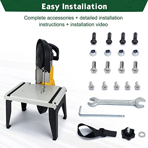 DITKOK Band Saw Stand Portable Table for DeWalt Band Saw DITKOK