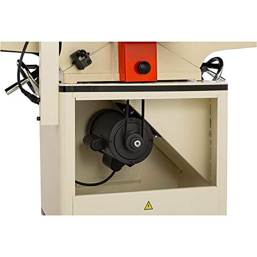 Shop Fox W1858 8" x 72" Dovetail Jointer with Helical Cutterhead & Mobile Base Shop Fox