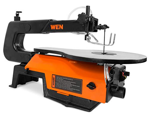 WEN 3922 16-inch Variable Speed Scroll Saw with Easy-Access Blade Changes WEN