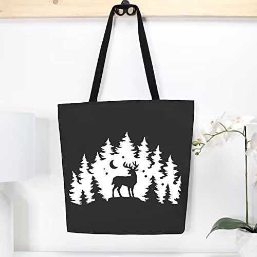 11 Pcs Deer Stencils Forest Mountain Tree Deer Head Stencils for Wood Burning Stencil Template Stencils for Painting on Wood Crafts Home Decors Huahui