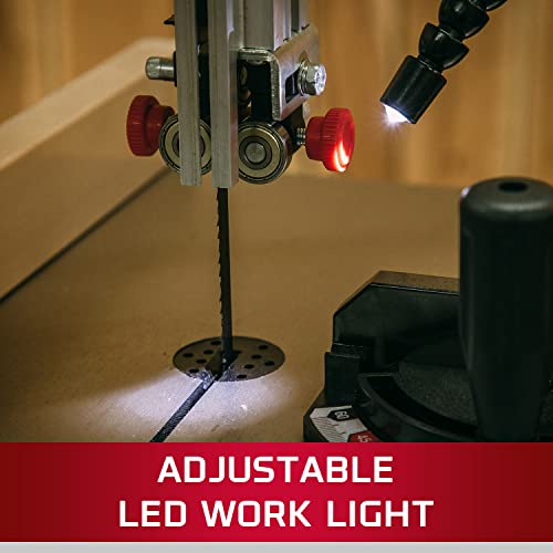 JET 10-Inch Woodworking Bandsaw with Stand, 1/2 HP, 1Ph 115V (JWB-10) Jet