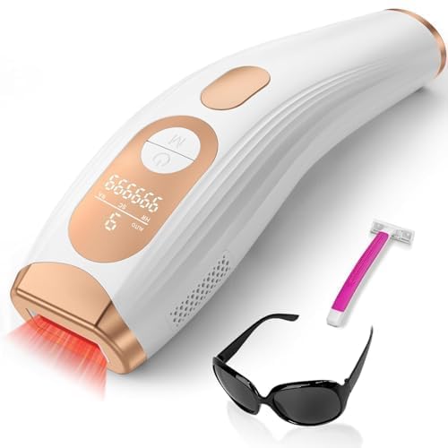 Laser Hair Removal, IPL Laser Hair Removal for Women and Men Permanent, 999999 Flashes, At-Home Hair Removal Device for Facial Legs Arms Whole Body ARTOLF