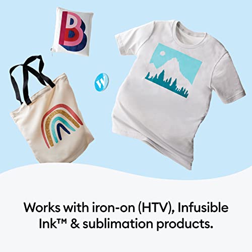 Cricut EasyPress 3 Smart Heat Press Machine with Built-In Bluetooth for T-shirts, Pillows, Tote Bags & More, Advanced Ceramic-Coated Heat Plate with Cricut