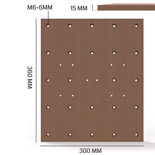 Genmitsu 3040 MDF Spoilboard, work with 3040 Y-Axis Extension Kit, 3018 CNC Upgraded Accessories Compatible with Most 3018, 3018-PRO/ 3018-MX3, 30 x Genmitsu
