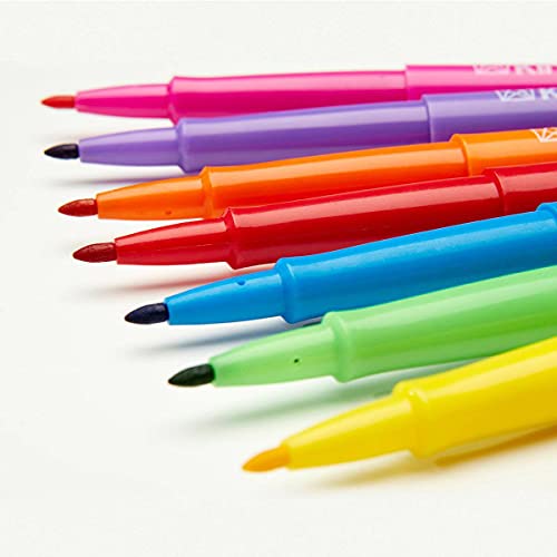 KINGART Studio Felt Tip Pens, Medium Point, Unique Bright Colors, Set of 24 KINGART