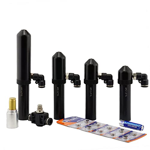 APC Co2 Laser Nozzle and Lens Tube with 18mm Dia Lens Uses PN-16.1550-KIT4-RLA Complete Package of 4-Piece Kit 38.1, 50.8, 63.5, 101.6 W/Noz, American Photonics