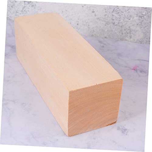 COHEALI Pieces Wood Blocks Wood Carving Blocks Wood Carving Kit Wood Bricks Unfinished Wood Cubes Wood Embellishment Whittling Blocks Unpainted COHEALI