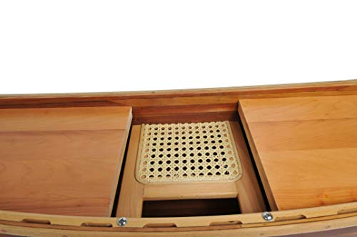 Wooden Boat USA Display Half Canoe 9 Feet Home Décor, One Size, Multi Wooden Boat USA