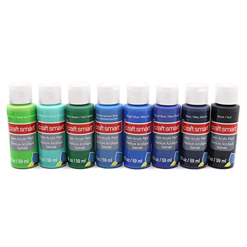 Craft Smart Satin Classic Acrylic Paint Set Craft Smart