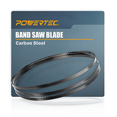 POWERTEC 59-1/2 Inch Bandsaw Blades for Woodworking, 1/2" x 14 TPI Band Saw Blades for Wen 3959, Sears Craftsman, Porter-Cable, Ryobi, Delta, B&D and