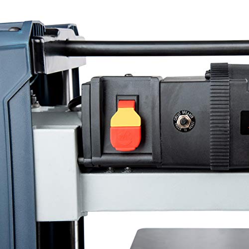 POWERTEC PL1252V 15 Amp 2-Blade Benchtop Thickness Planer For Woodworking | 12-1/2 in. Portable POWERTEC