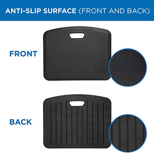 Mount-It! Anti Fatigue Floor Mat | Standing Comfort Mat for Standing Desk, Home, Office, Kitchen, Garage | Anti-Slip Washable Surface| 18"x22" | Mount-It!