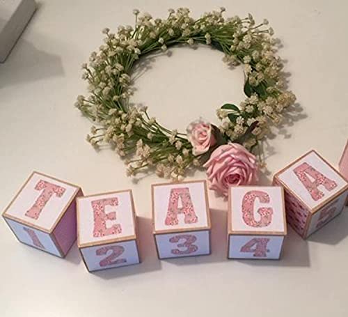 HOIGON 20 PCS 2 Inch Wooden Cubes Unfinished Wood Blocks, Natural Premium Square Blank Wooden Block for Craft Decorating Puzzle Painting Making DIY HOIGON