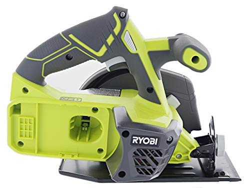 Ryobi One P505 18V Lithium Ion Cordless 5 1/2" 4,700 RPM Circular Saw (Battery Not Included, Power Tool Only), Green RYOBI
