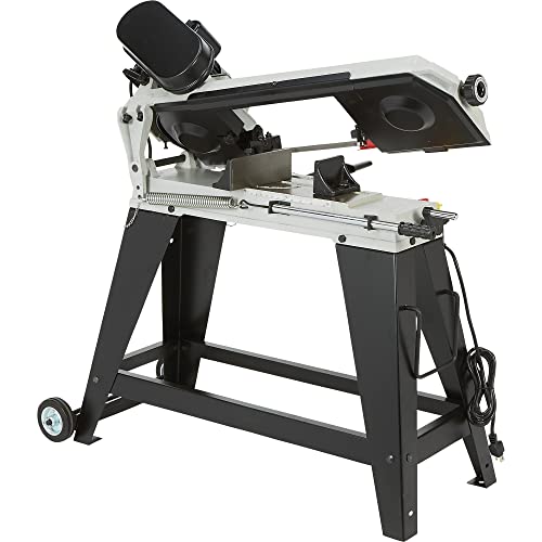 Klutch Horizontal/Vertical Metal Cutting Band Saw - 4 1/2in. x 6in. 3/4 HP, 120V Klutch
