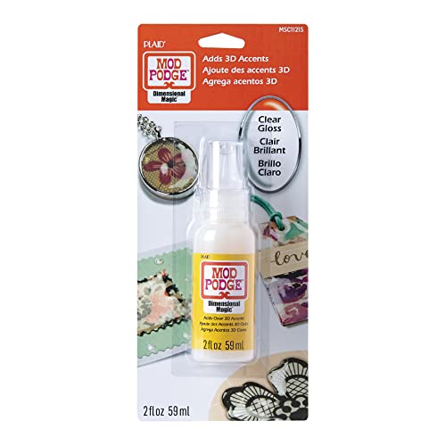 Mod Podge Dimensional Magic (2-Ounce), CS11215 Clear Mod Podge
