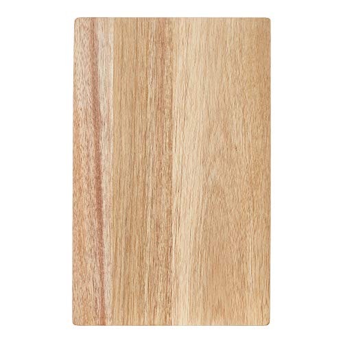 Glad Acacia Wood Cutting Board for Kitchen | Small Reversible Solid Butcher Block | Cooking Supplies for Chopping, Carving, and Serving, 11 x 7 Glad