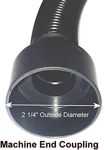 Compatible Replacement for Shop Vac and Rigdit Style Vacuum Cleaners Crushproof Commercial Grade Hose with Tool Set. Has 2 1/4" Machine End Coupling Maresh Products