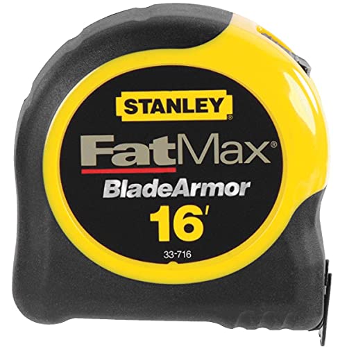Stanley 33-716 16-Foot-by-1-1/4-Inch FatMax Tape Rule with Blade Armor (2-Pack) STANLEY