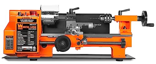 WEN 7-by 12-Inch Benchtop Metal Lathe, Variable Speed, Two Direction (ML712) WEN