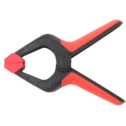 WORKPRO W032012 Nylon Spring Clamp, 3 In., Pivoting Jaw Nose, Ergonomic (Single Pack) WORKPRO