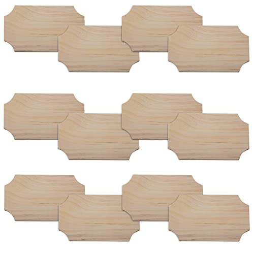 Unfinished Budget Plaques (Pack of 12) S&S Worldwide