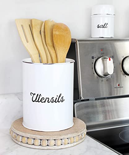 AuldHome Farmhouse Beaded Pedestal Tiered Stands (3-Piece Set, Unfinished); Rustic Wood Beaded Tray Stack AuldHome Design