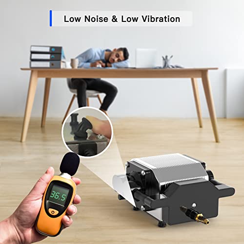 BROVR Air Assist, Air Pump for Most of Laser Cutter and Engraver,Air Assist Pump Kit with Adjustable 30L/Min,for CNC Cutting and Laser BROVR