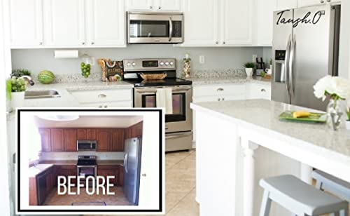 DecoArt Americana Decor Satin Enamels Acrylic Paint, Pure White, ADSA02, 8 fl oz, Jar (3 Pack) DecoArt