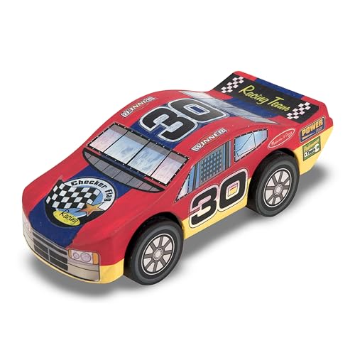 Melissa & Doug Decorate-Your-Own Wooden Race Car Craft Kit Melissa & Doug