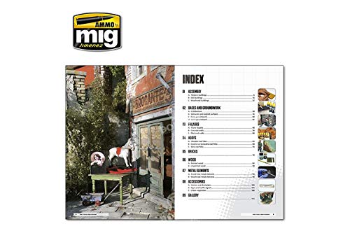 AMM6215 AMMO by Mig - Modelling School: How to Build Urban Dioramas AMMO by Mig