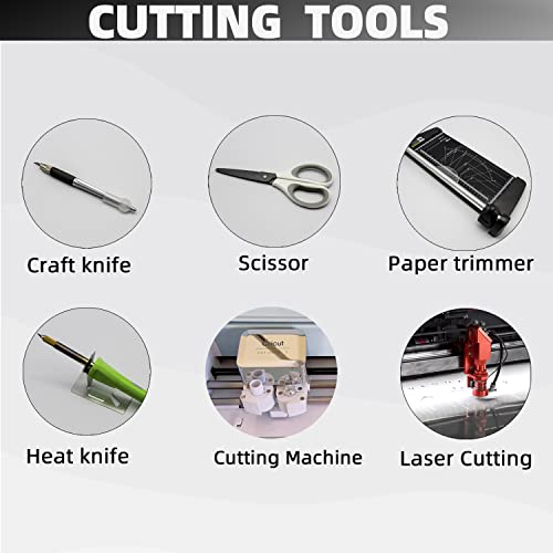 Opaque Black Plastic Sheets, 7.5mil (.0075") 12” X 12” Craft Plastic Film, PET Stencil Material, Glossy and Flexible Plastic Sheet for Crafts, neglex