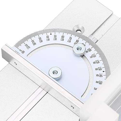 Router Lift System Full Installation Set, Aluminum Woodworking Insert Base Plate for Router Table Saw, Metal Router Lift System Kit (Silver) Fafeicy