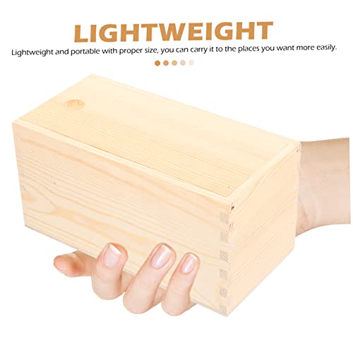 Anneome Box Box Pull Out Wooden Box Retro Decor Large Storage Bins Trinket Case Tray Decor Jewlery Trays Sundries Storage Case Decorative Boxes Anneome