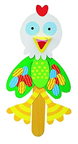 ALEX Toys Little Hands Pop Stick Art Craft Kit, Create Cute Animal and Flower Puppets, Allows Children to be Creative and Use their Imagination, For ALEX Toys