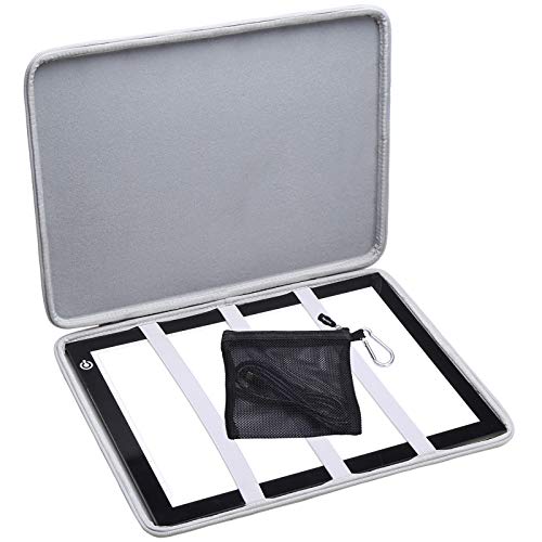 Aproca Hard Travel Storage Case, for LITENERGY Portable A4 / NXENTC A4 / iVyne Rechargeable A4 Tracing Light Pad Ultra-thin Tracing Light Box Aproca