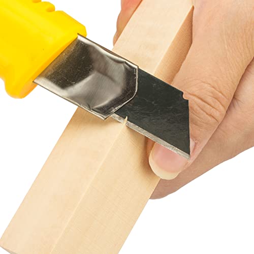 2 Pack Unfinished Basswood Carving Blocks Kit, 6 x 3 x 3 Inch Unfinished Bass Wood Whittling Soft Wood Carving Block Set for Kids Adults Wood Carving PONGJA