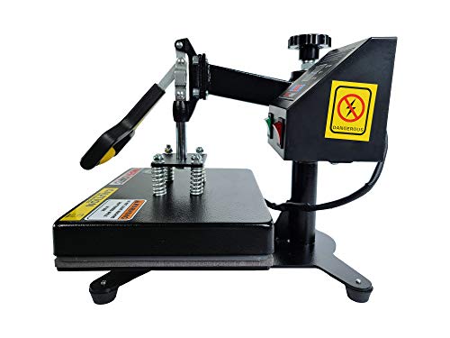 Transfer Crafts by Jacobson Products – 9 x 12 Inch T-Shirt Digital Sublimation Heat Press Machines for T Shirt Printing and Heat Transfers – 9" x 12" Jacobson Products
