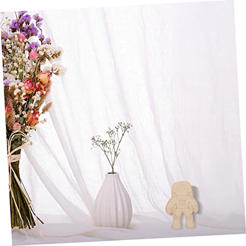 COHEALI 27pcs Alien Wood Chips Wood Decor Home Decoration Home Décor Blank Wood Cutout Blank Wood Cloud Slices Wooden Crafts Wood Cutouts Unfinished COHEALI