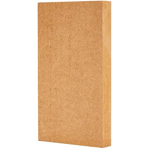 Bright Creations Unfinished Wood Block for DIY Crafts, Sign Block, Kids Games (5x9 in, 4-Pack) Bright Creations