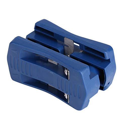 Edge Banding Trimmer Tool, Mini PVC Melamine Wood Edge Banding Machine 2 Edges Manual Tail Trimming Woodworking Tool for Panel Type Furniture Cabinet Horoper
