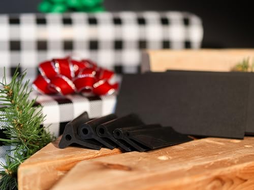 DCT Contour Detail Sanding Grip Pad Wedge Block 8-Pack Set – Flexible Soft Rubber and Foam Sponge Sand Pads Kit for Wood Deadwood Crafted Tools