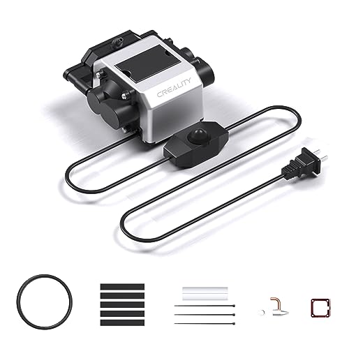 Creality Official Air Assist for CR-Laser Falcon 10W, 22 L/min Adjustable Air Assist Pump, for Laser Cutter and Engraver, Blow Away Smoke and Dust, Creality