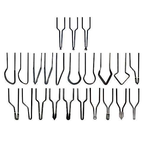 23pcs/set Heating Wire Pyrographic Tip Kit Metal Alloy High Impedance Wood  Burning Tool Accessories Replacement Portable Carving