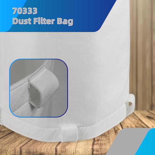 70333 Dust Collector Bag Replacement for POWERTEC DC-1512 Dust Collection Bag Compatible with JET and More brand Dust Collection Systems for Ximoon