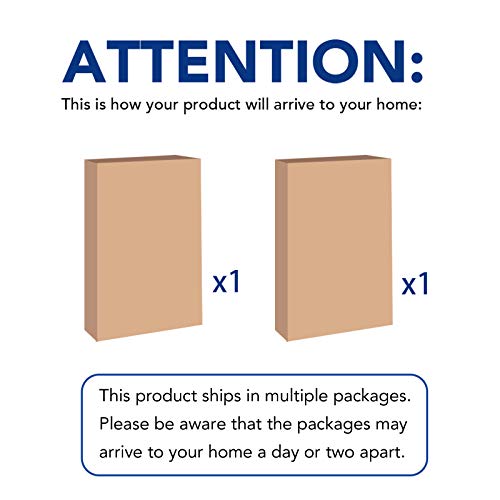 FLEXIMOUNTS 2 Pack 3x6 Overhead Garage Storage Adjustable Ceiling Storage Rack 72" Length x 36" Width x 40" Height (Black) FLEXIMOUNTS