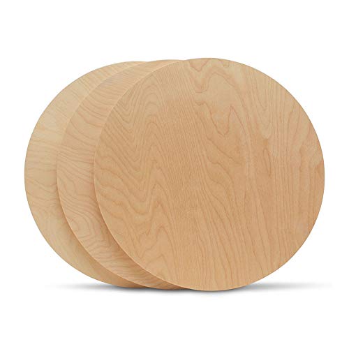 Wood Circles 17 inch 1/2 inch Thick, Unfinished Birch Plaques, Pack of 1 Wooden Circle for Crafts and Blank Sign Rounds, by Woodpeckers Woodpeckers